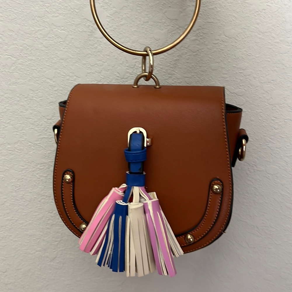 Camel handbag